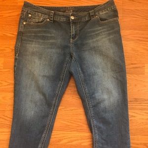 Melissa McCarthy 7Seven Capri denim